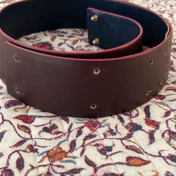 Jil Sander made in Italy original leather belt 80 cm